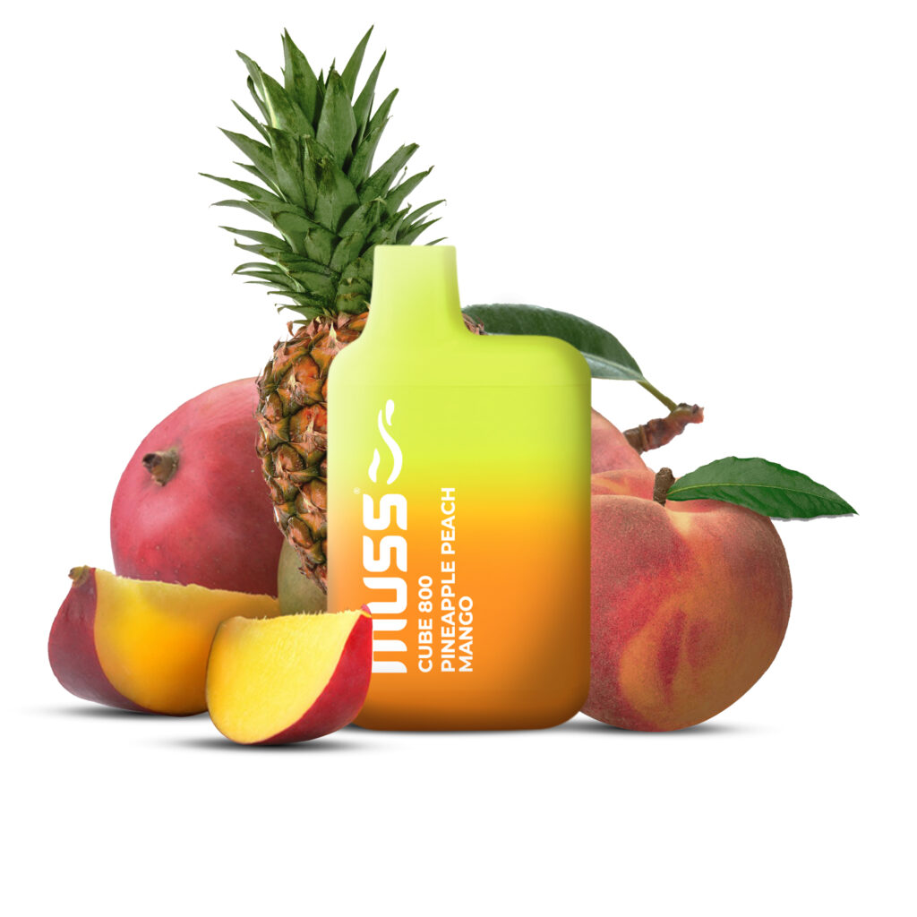 Pineapple Peach Mango Muss Cube 800 VapeaBueno Es