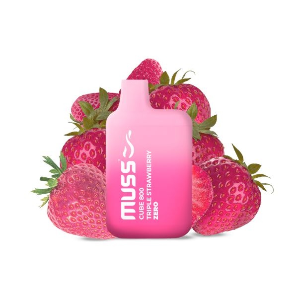 Triple Strawberry Zero Muss Cube Vapeabueno Es