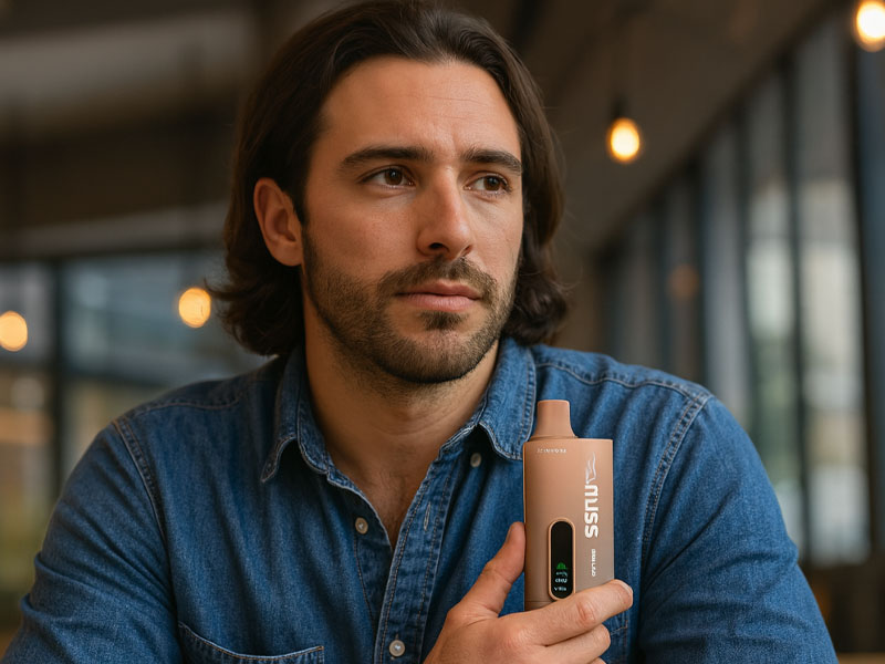 Cuál es el significado de la luz del vaper
