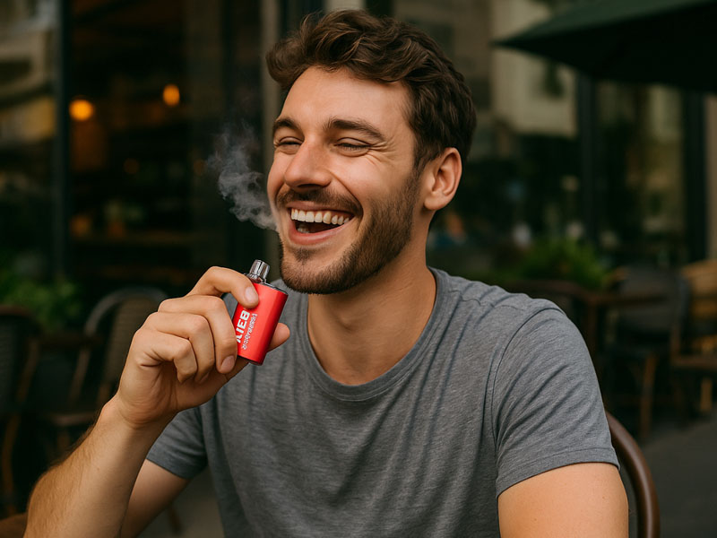 El significado del color de tu vaper rojo