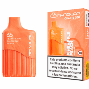 Nanovap Pineaple Peach, dispositico naranja